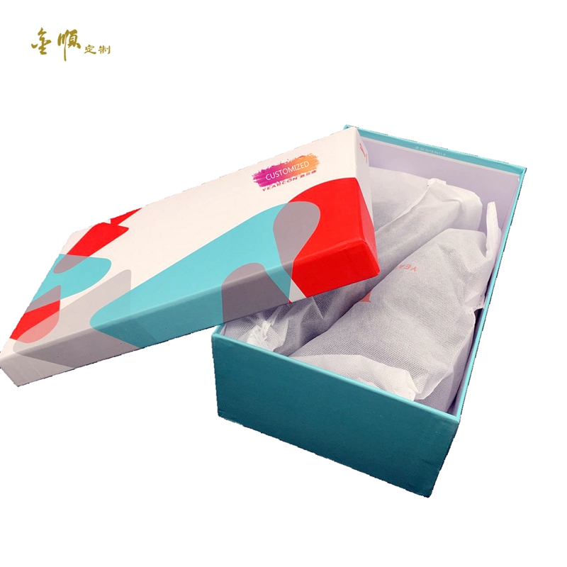 Индивидуальная печатная Персонализированная картонная коробка для обуви, бумажная упаковочная коробка для мужской, женской, детской обуви, сандалий