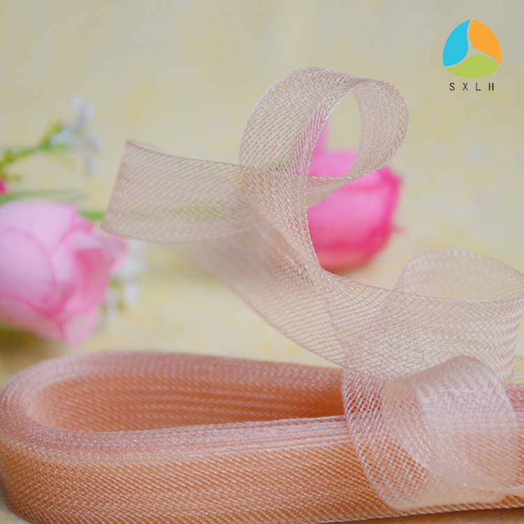 Crinoline horsehair braid trim wedding dress-insulation 3 inches 5 yard Ivory.
