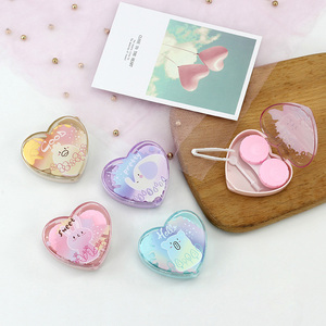 Cosmetic Contact Lens Case For Eyes Travel Kit Holder Container