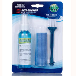 LCD Screen Cleaner Kit 3 em 1 spray limpador de tela lcd Com Pano De Spray ferramenta pincel limpo