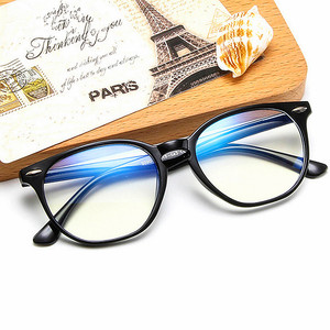 Wholesale Retro Men Women Round Transparent Eyeglasses Frame Blue Light Blocking Computer Glasses Anti Blue Light Glasses