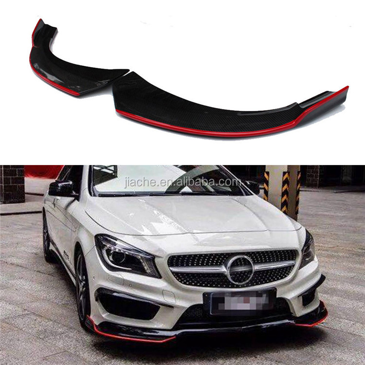 Carbon Mercedes Benz W117 C117 CLA250 CLA45 CAL200 Rear Bumper Lip Splitter