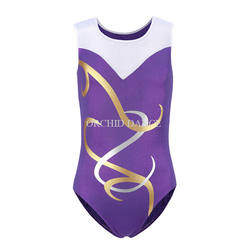 Baratos por atacado de New Vindo de Alta Qualidade Crianças Meninas Tanque Ginástica Leotards