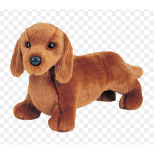 sausage dog plush toy