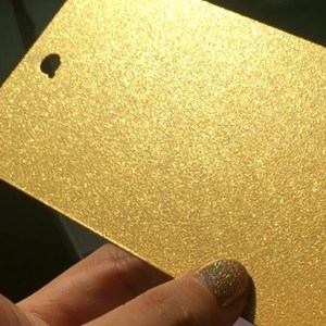 静电金属金色喷涂粉末涂料