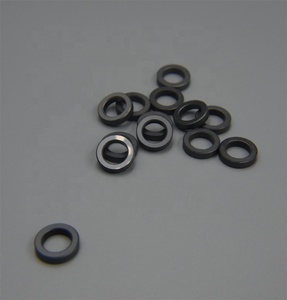 Polished silicon carbide mechanical seal ring