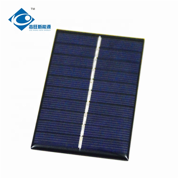 0.8w cheapest solar car battery charger 5v solar panel ZW-9055-6V cheapest solar panel for home