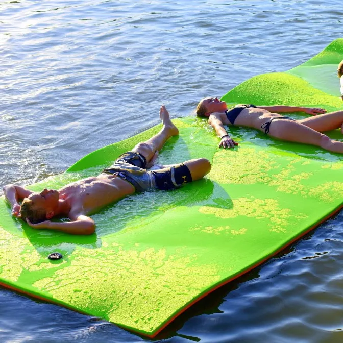 fun float floating water mat