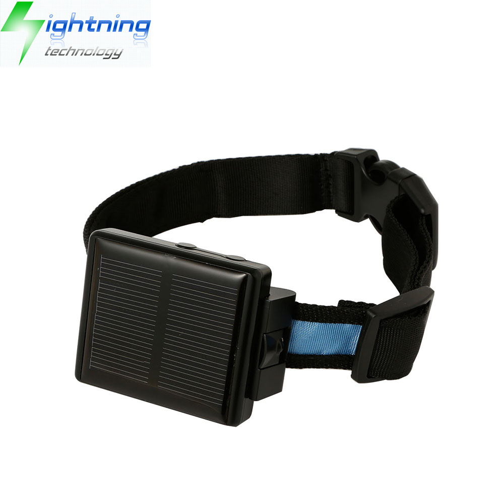 À prova d' água Inteligente GPRS GPS Tracker Global Real Time Tracking Para Cão de Estimação Gato Vaca Carregamento Solar GPS Posicionador