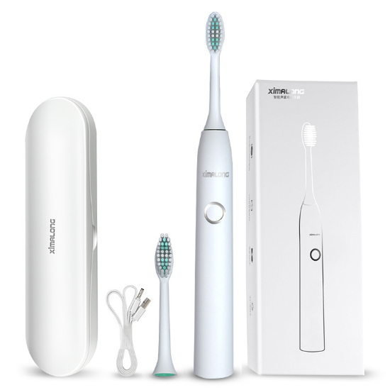 Перезаряжаемая звуковая электрическая Роскошная зубная щетка из АБС-пластика