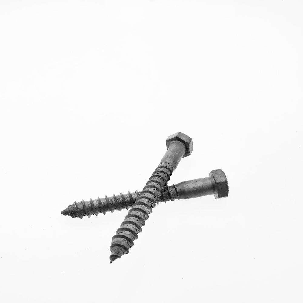 Hex head wood screws DIN 571 lag screw