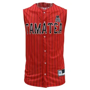 sleeveless baseball jersey wholesale