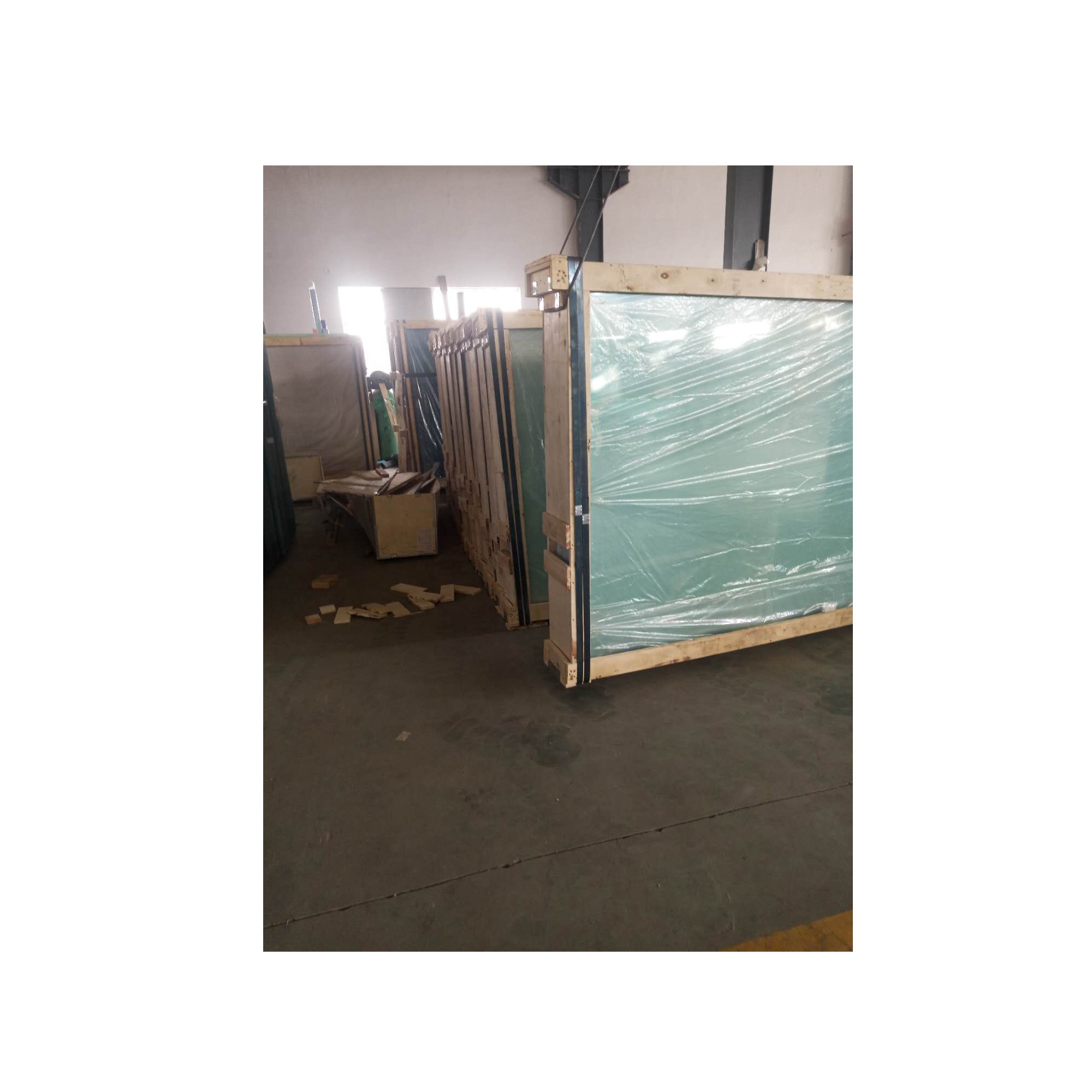 Exterior painel de parede de 10.38mm de espessura laminado piscina de vidro temperado preço por metro quadrado