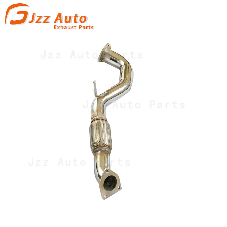 FOR 06-11 HONDA CIVIC SI K20 STAINLESS FLEX EXHAUST PIPE MANIFOLD TRI-Y HEADER
