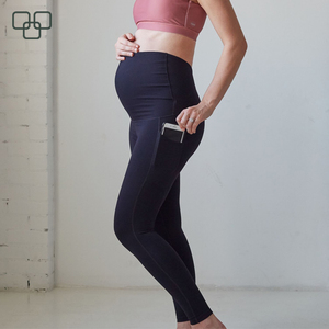 Wholesale Nursing wear Plus Size Maternity Clothing Women Yoga Pants Pregnant Leggings With Belly Support