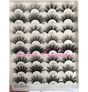 5d dramatic 25mm long mink eyelashes