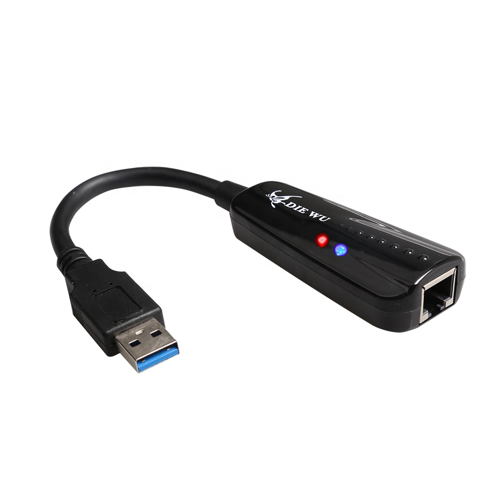 ПК ноутбук RJ45 к USB 3,0 DIEWU сетевой адаптер USB3.0 внешняя lan Карта