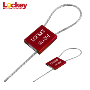 Hot Sale Factory Direct Price high quality Adjustable Aluminum Alloy Cable Seal Lock