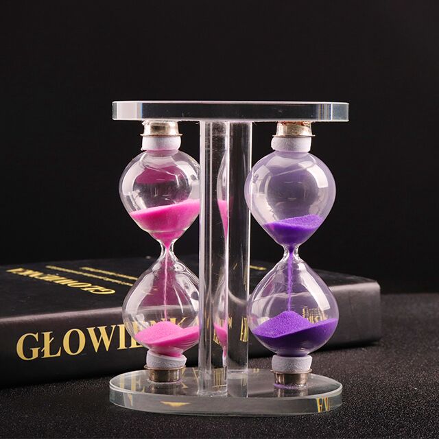 Горячая девушка может заполнить песочные часы песочные подарок на день рождения Кристалл таймер