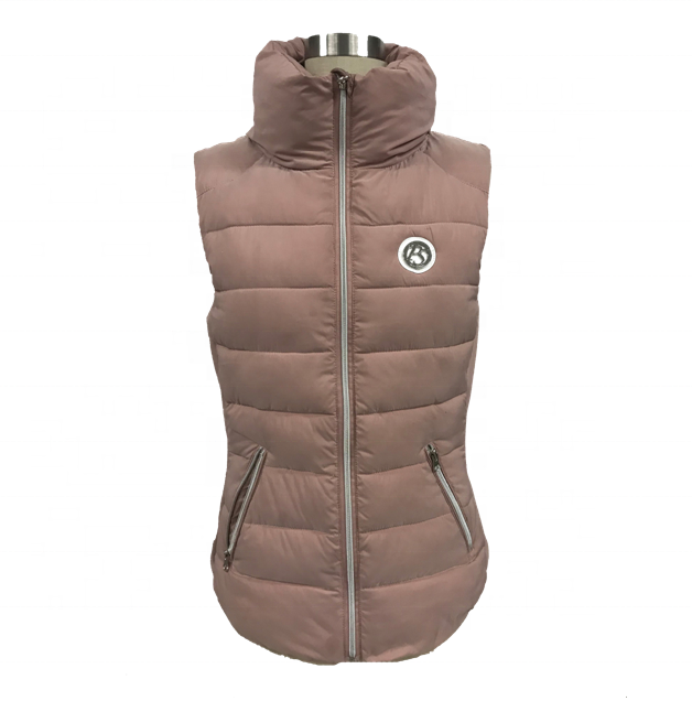 Фабричный короткий тонкий полиэстер/нейлон женский жилет для верховой езды