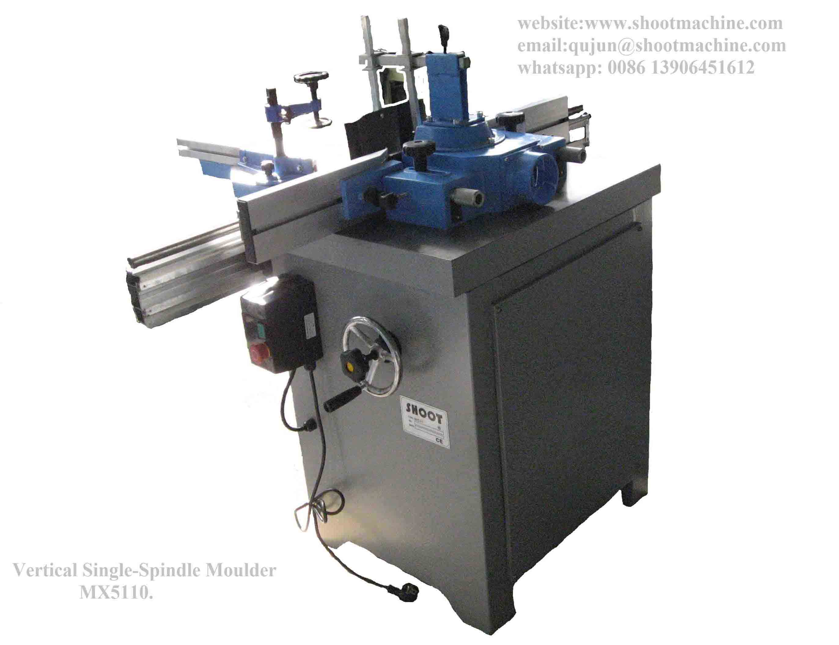 Вертикальный Одношпиндельный формовщик mx5110. С Arbor диаметром 30 мм и полезной высотой 100 мм