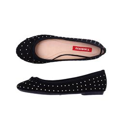 Moda confortáveis sapatos casuais plana bailarina sapata de vestido para a mulher