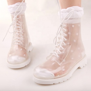 clear gumboots
