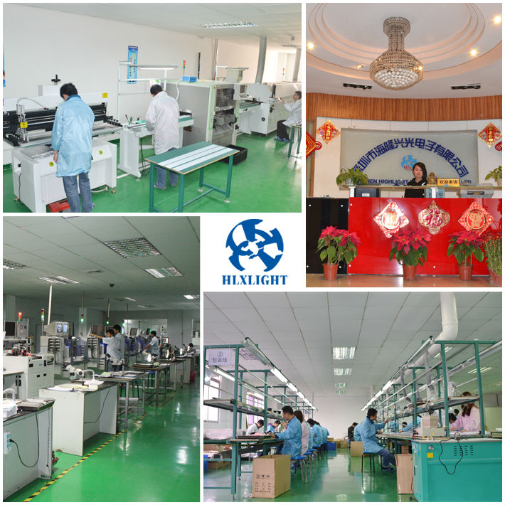 square no flange white diffused led diode