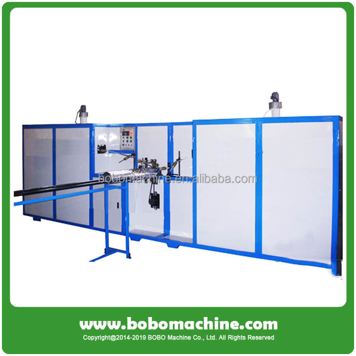 page-731-731 Flexible Aluminum Spiral Flexible Air Foil Duct Forming Making Machine Manufacture
