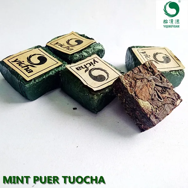 Yunnan Pu<i></i>'er mini tuo cha china tea Brick mint Puer tea high grade classic shu puerh tuo cha
