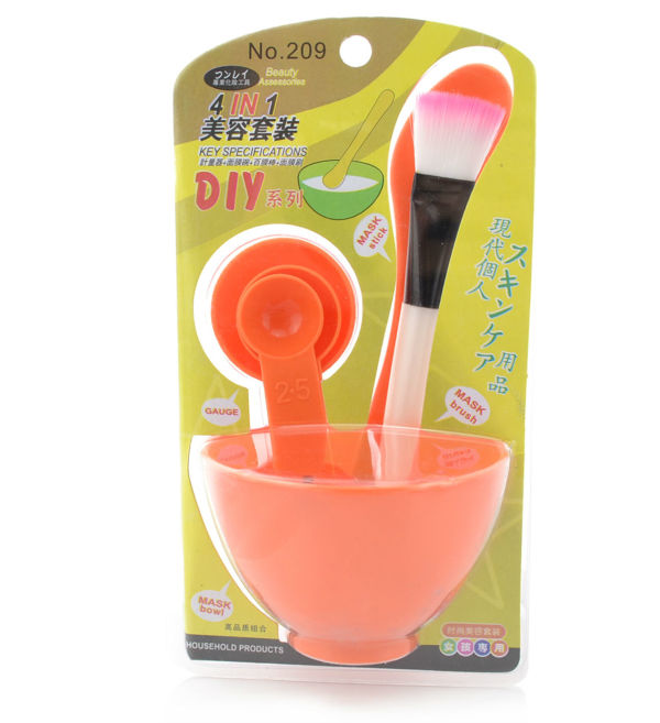 DIY Mask Bowl Set Foundation Brush For Beauty Use