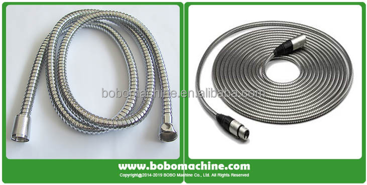 Gi Metal Flexible Stainless Steel Shower Hose Conduit Making Machine