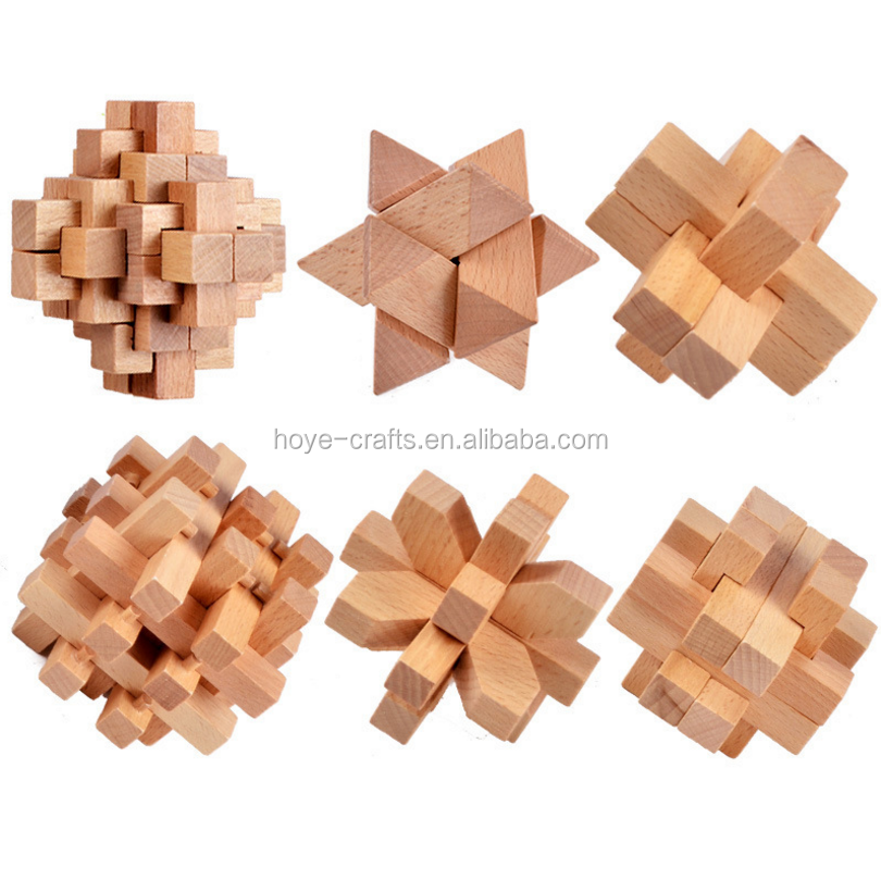 rompecabezas chino de madera