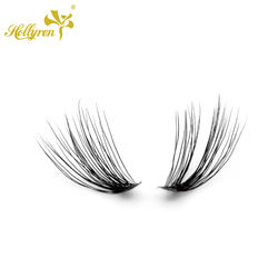Hollyren Individual Eye Lashes Wholesale False Synthetic Individual Single Eyelash Extensions
