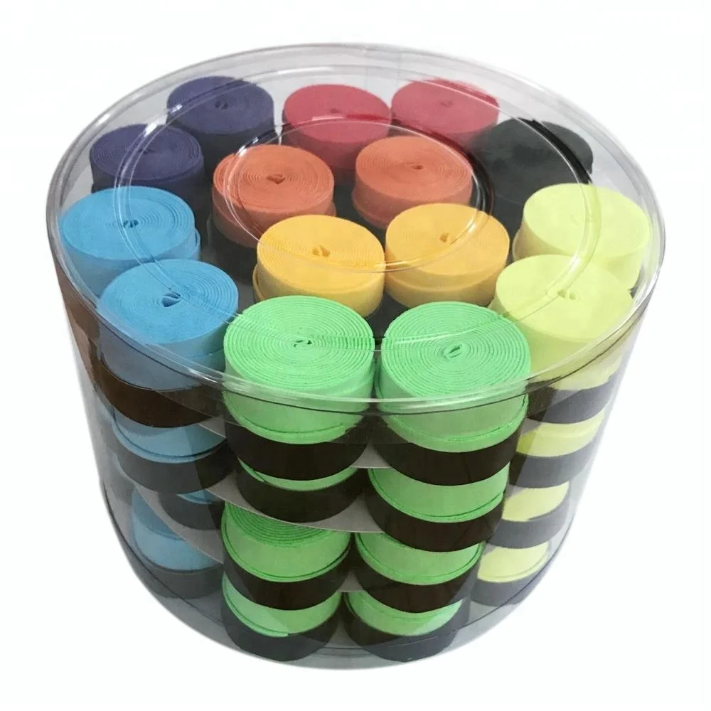 Распродажа, мягкая клейкая ракетка для бадминтона из ПУ кожи, теннисная ракетка