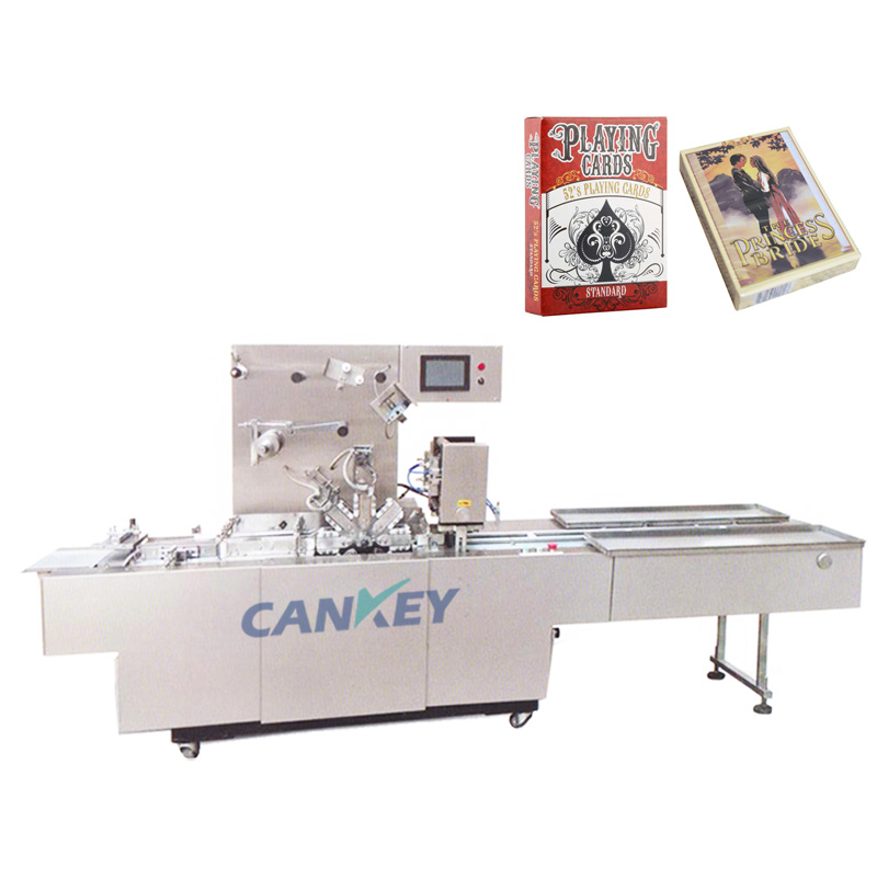 Cankey автоматическая машина для упаковки игральных карт целлофановая машина для упаковки игральных карт