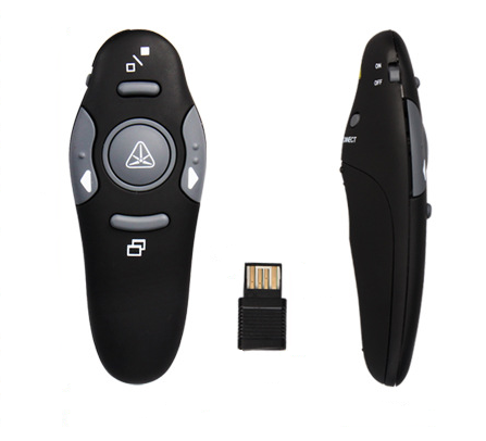 Мини Портативная RF головка удерживаемая красная лазерная указка красная с ppt управлением страницы