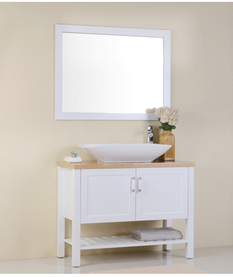 FSC certified bathroom cabinet 2017 Professional design customized colors and size style bathroom cabinet