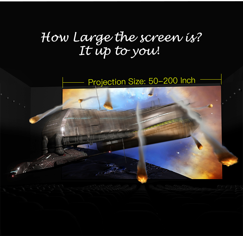 Excellent Quality 1280*800 Beamer Android Home Theater Native Full Hd 1080P Led Smart 4K Projectors