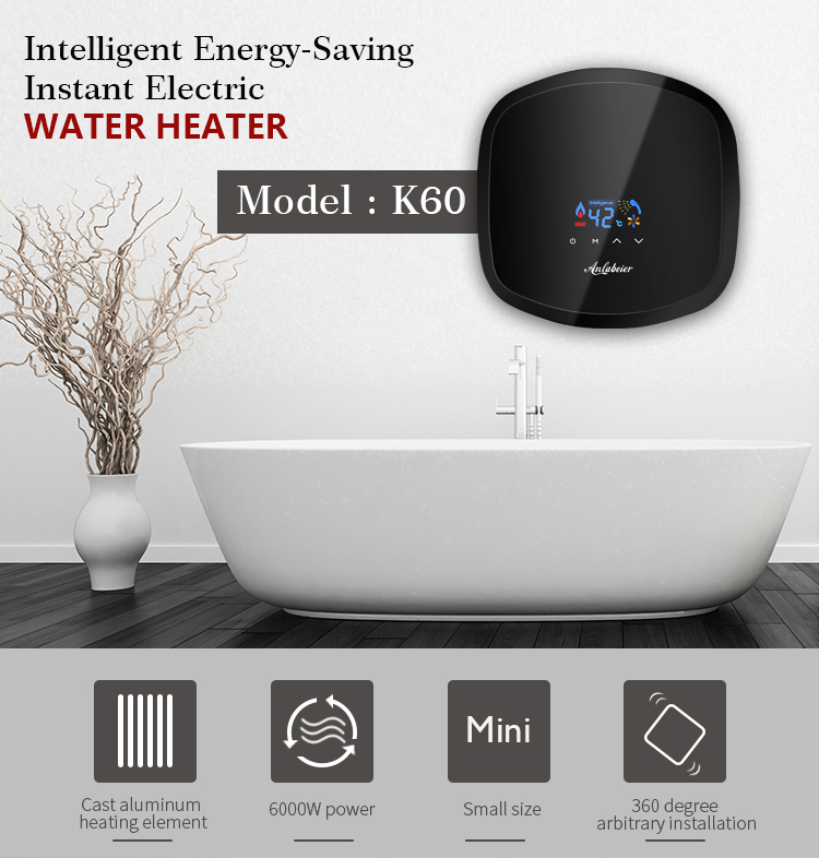 Hot Product Instant Tankless Hot Electric Water Heater For Household