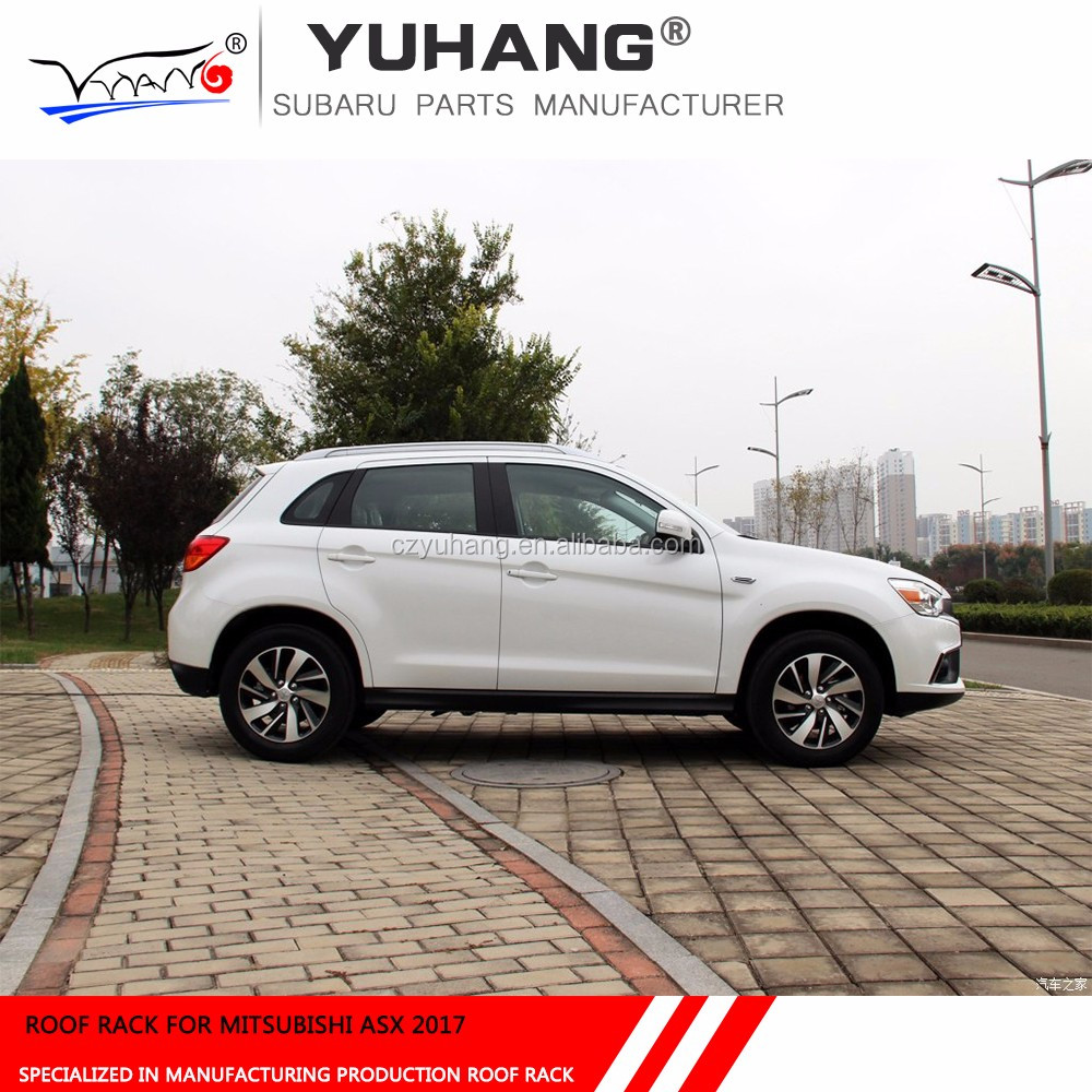 Sliver Roof Rack Rails Bars Luggage for Mitsubishi ASX Outlander Sport 13-18