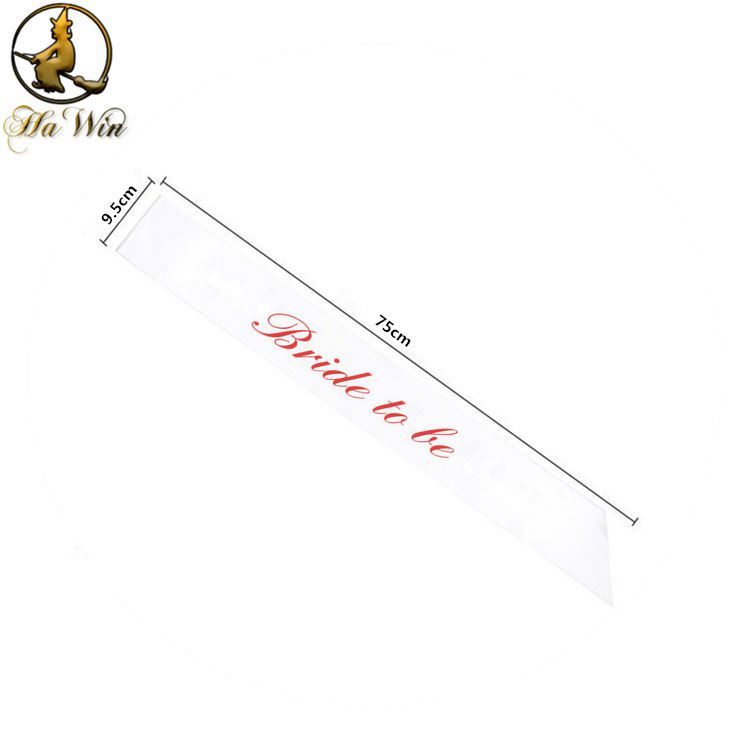 طبقة واحدة مزدوجة من الساتان تصميم مخصص وشاح حفلات