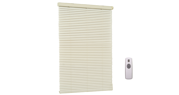 Luxurious window coverings remote control motorized timber blind for office blind