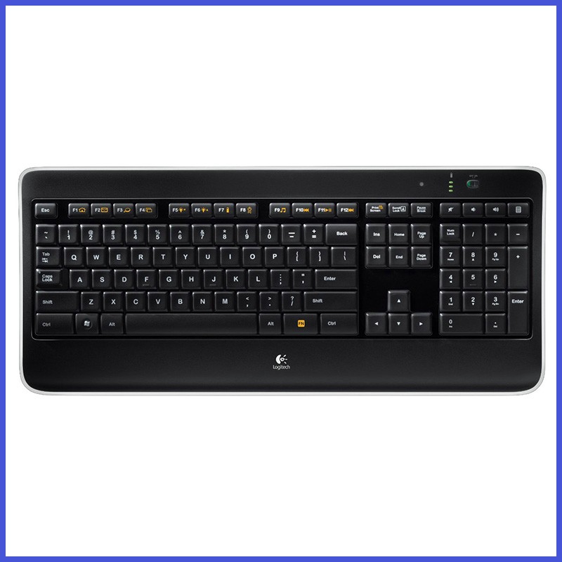Logitech K800 Wireless Backlit Keyboard - 2.4G Usb with Unifying