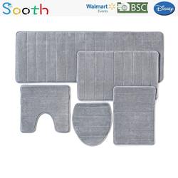 Bathroom Rug Set, 5 Piece Bath Rug Sets