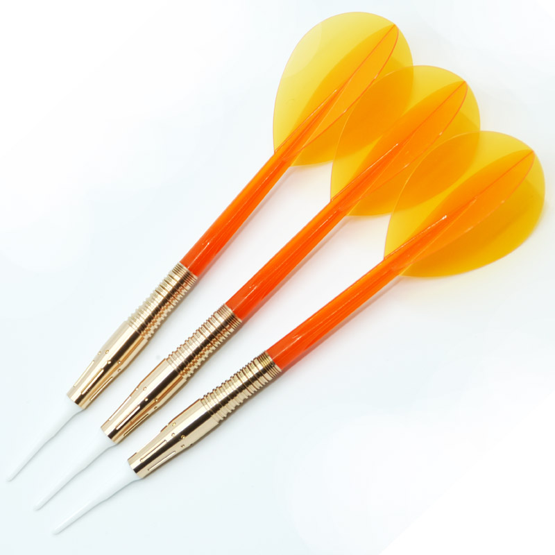 Индивидуальный золотой цвет 90% мягкий наконечник вольфрамовые дротики бочки