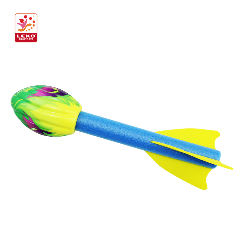 High quality promotional missile rocket dart pu foam rockets toy
