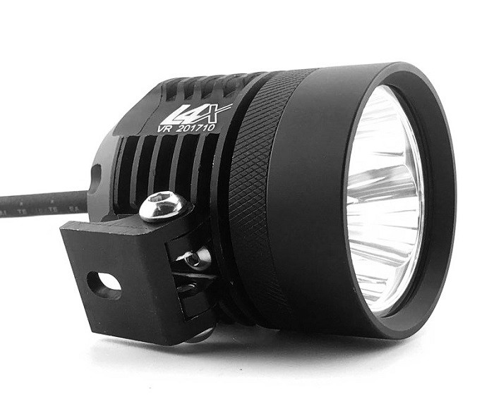 L4X мото светодиодная лампа 40W 4500 с большим количеством люменов 4xcrees Светодиодная лампа белого света мотоцикла дальнего света головной свет