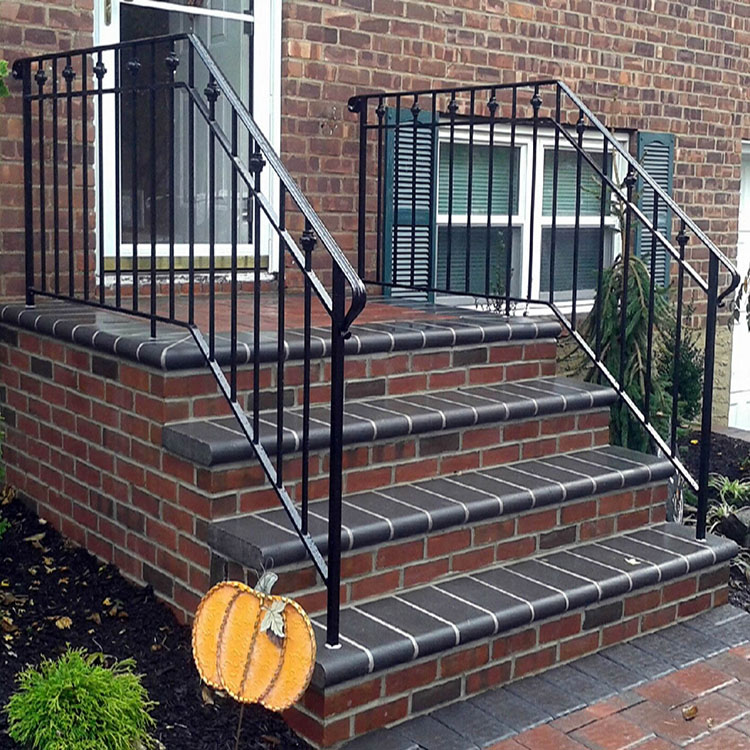 畅销镀锌户外锻铁楼梯栏杆