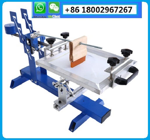 Manual Silk Screen Printing Machine for Bottles & Cups - 200mm Max